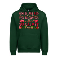 Forest Green roses are red chocolates are brown Urban Hoodie - OliviaCreatesArt