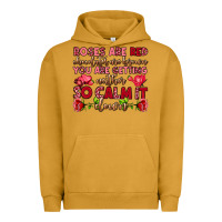Pigment Peanut Butter roses are red chocolates are brown Urban Hoodie - OliviaCreatesArt
