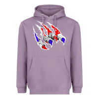 Lavender American Flag Claw Heavyweight Hoodie - Bettercallsaul