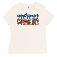 Bone american cowgirl Ladies Tee - Zillion Design Studio