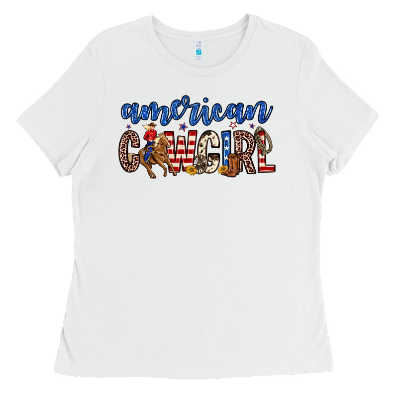 American Cowgirl Ladies Tee by Zillion Design Studio | Teevron