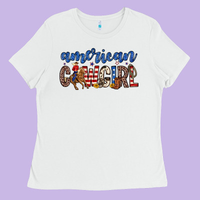 American Cowgirl Ladies Tee Designed By Zillion Design Studio