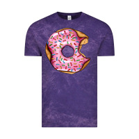 Cloud Purple pink strawberry donut Vintage Tee - AdoDesignShop