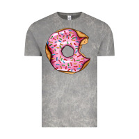Cloud Rock pink strawberry donut Vintage Tee - AdoDesignShop