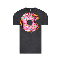 Pink Strawberry Donut Vintage Tee | Teevron