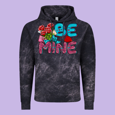 Be Mine Valentine Vintage Hoodie Designed By Adodesignshop