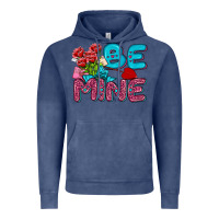 Vintage Denim be mine valentine Vintage Hoodie - AdoDesignShop