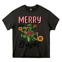 Asphalt merry and bright with cactus Heavy Core Tee - RanaPortraitStore