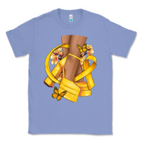 Colony Blue Childhood Cancer diva yellow ribbon Classic Tee - NancyCooperArtShop