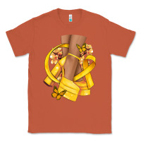 Copper Childhood Cancer diva yellow ribbon Classic Tee - NancyCooperArtShop
