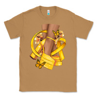 Toasted Coconut Childhood Cancer diva yellow ribbon Classic Tee - NancyCooperArtShop