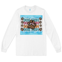 White dog mom Long Sleeve Tee - MaliasSmallBusiness