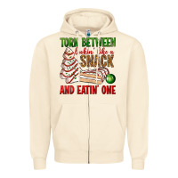 Sandshell torn between lookin' like a snack and eatin' one bbs Zipper Hoodie - BundleAndBundleShop