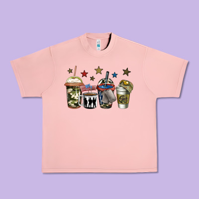Army Coffee Urban Heavy Tee Designed By Jasminsmagicworld