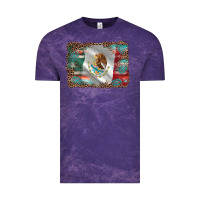 Cloud Purple mexico gemstone leopard Vintage Tee - AdoDesignShop