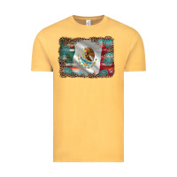 Vintage Mustard mexico gemstone leopard Vintage Tee - AdoDesignShop