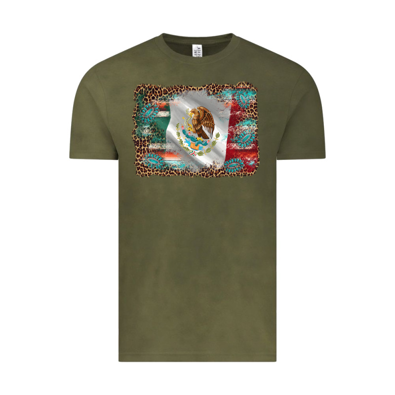 Mexico Gemstone Leopard Vintage Tee by AdoDesignShop | Teevron