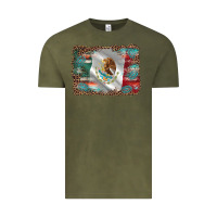 Vintage Olive mexico gemstone leopard Vintage Tee - AdoDesignShop
