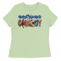 Matcha American cowboy Ladies Tee - Zillion Design Studio