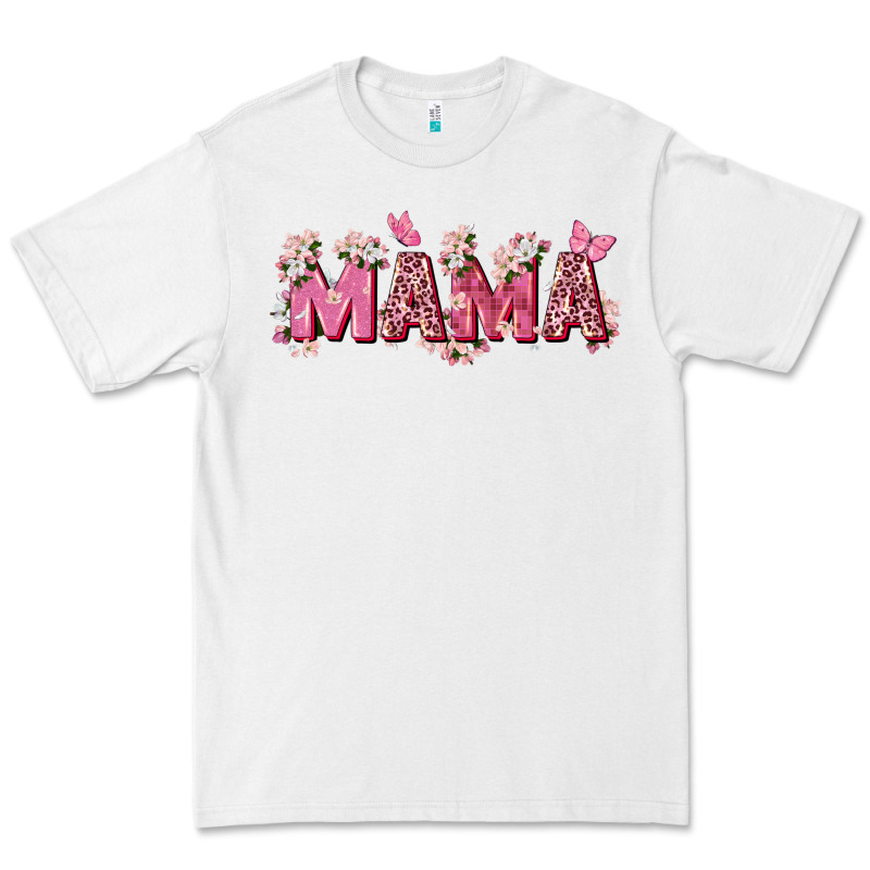Pink Flowers Mama Premium Tee by Zillion Design Studio | Teevron
