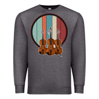 Charcoal Heather Violin Vintage Premium Sweatshirt - Bettercallsaul