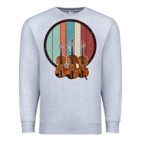 Heather Grey Violin Vintage Premium Sweatshirt - Bettercallsaul