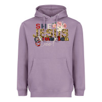 Lavender She Jesus America Too Heavyweight Hoodie - Bettercallsaul