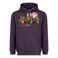 Plum She Jesus America Too Heavyweight Hoodie - Bettercallsaul