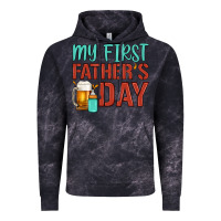 Cloud Black my first father's day Vintage Hoodie - Artiststas