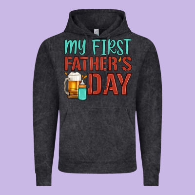 My First Father's Day Vintage Hoodie Designed By Artiststas