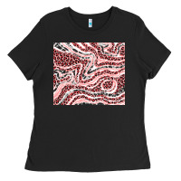 Black pinky leopard and cowhide valentine's day Ladies Tee - RanaPortraitStore