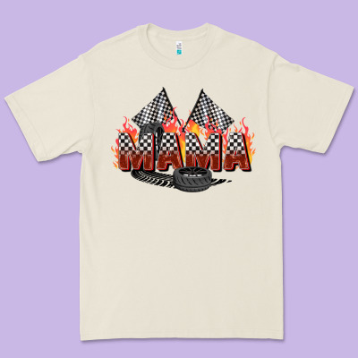 Race Mama Premium Tee Designed By Zillion Design Studio