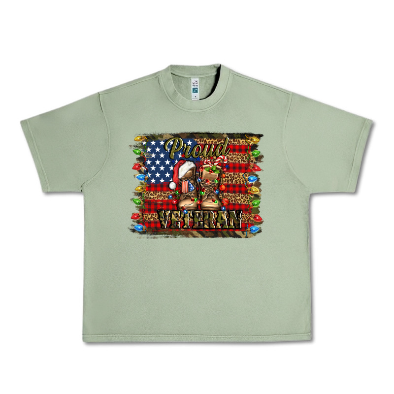 Proud Veteran Christmas Army Urban Heavy Tee by Jasminsmagicworld | Teevron