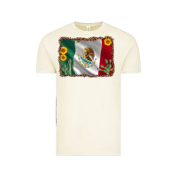 Vintage Arctic mexico flag sunflower cactus Vintage Tee - AdoDesignShop