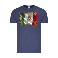 Vintage Denim mexico flag sunflower cactus Vintage Tee - AdoDesignShop
