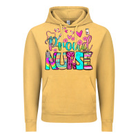 Vintage Mustard proud nurse Vintage Hoodie - BundleAndBundleShop
