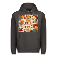 Smoke Hello Fall Premium Hoodie - texasbilliewilder