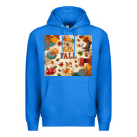 True Royal Hello Fall Premium Hoodie - texasbilliewilder