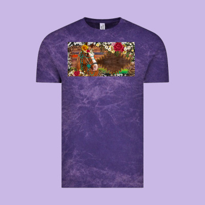 Western Turquoise Gemstone Horse Cowhide Leopard Floral Background Lic Vintage Tee Designed By Artiststas