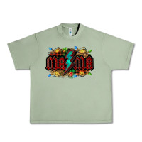 Oil Green lightning bolt mama christmas Urban Heavy Tee - Jasminsmagicworld