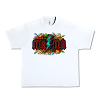 Lightning Bolt Mama Christmas Urban Heavy Tee | Teevron