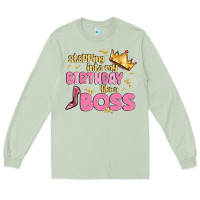 Matcha birthday boss Long Sleeve Tee - MaliasSmallBusiness