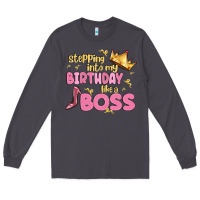 Smoke birthday boss Long Sleeve Tee - MaliasSmallBusiness