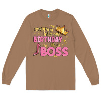 Toasted Coconut birthday boss Long Sleeve Tee - MaliasSmallBusiness