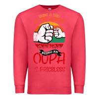 Cardinal Being A Dad Is An Honor Being Papa Is Priceless Premium Sweatshirt - Bettercallsaul