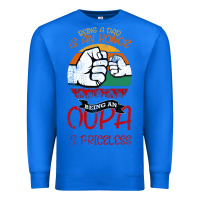 True Royal Being A Dad Is An Honor Being Papa Is Priceless Premium Sweatshirt - Bettercallsaul
