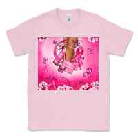 Bubblegum Pink Breast Cancer diva Classic Tee - NancyCooperArtShop