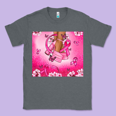 Breast Cancer Diva Classic Tee Designed By Nancycooperartshop