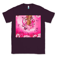 Plum Breast Cancer diva Classic Tee - NancyCooperArtShop
