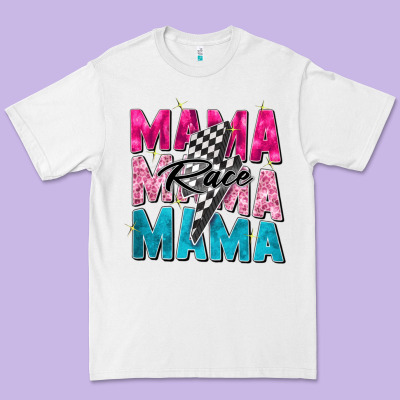Race Mama Premium Tee Designed By Zillion Design Studio
